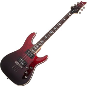 Schecter Omen Extreme-6 guitar in Blood Burst sku number SCHECTER2034