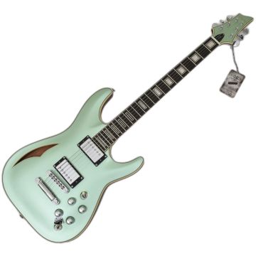 Schecter C-1 E/A Classic Guitar in Satin Vintage Pelham Blue B-Stock 3542 sku number SCHECTER643-B3542