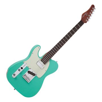 Schecter Nick Johnston PT Lefty Guitar Atomic Green sku number SCHECTER1734