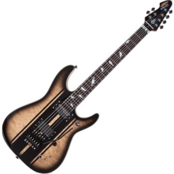 Schecter DJ Ashba Electric Guitar Natural Black Burst sku number SCHECTER356