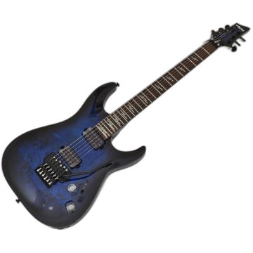 Schecter Omen Elite-6 FR Guitar See-Thru Blue Burst sku number SCHECTER2455