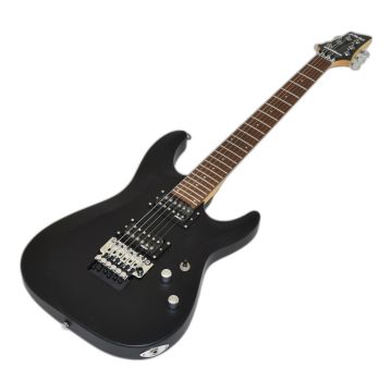Schecter C-6 FR Deluxe Electric Guitar Satin Black B-Stock 2293 sku number SCHECTER434.B 2293