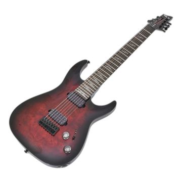 Schecter Omen Elite-7 Guitar Black Cherry Burst sku number SCHECTER2456