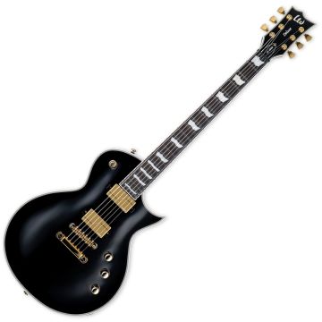 ESP LTD Deluxe EC-1000 Fluence Black Guitar sku number LEC1000BLKF