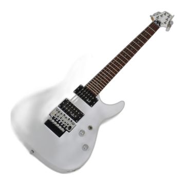 Schecter C-6 FR Deluxe Guitar Satin White B-Stock 0072 sku number SCHECTER435.B 0072