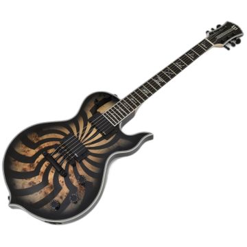 Wylde Audio Odin Grail Buzzsaw Guitar Charcoal Burst sku number SCHECTER4539