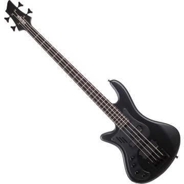Schecter Stiletto Stealth-4 Lefty Pro Bass Satin Black sku number SCHECTER2273