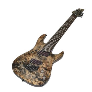 Schecter Omen Elite-8 Multiscale Guitar Charcoal sku number SCHECTER2466