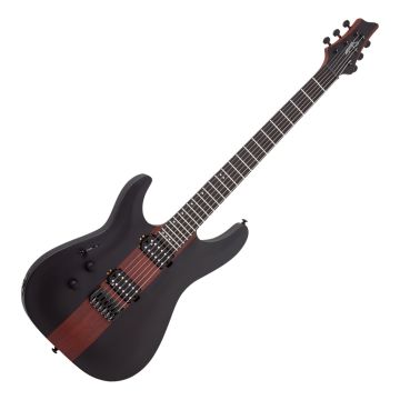 Schecter Rob Scallon C-1 Lefty Guitar Satin Dark Roast sku number SCHECTER904