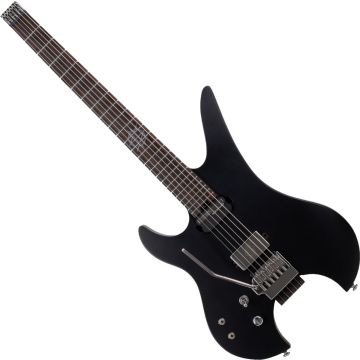 Schecter Synyster Gates Custom 6 TR-S Headless Lefty Guitar Satin Black sku number SCHECTER2116