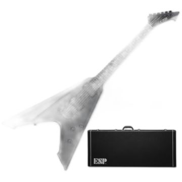 ESP LTD James Hetfield Vulture Guitar Black Satin B-Stock sku number LVULTUREBLKS-B