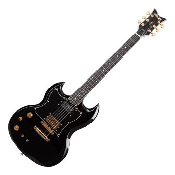 Schecter ZV-H6LLYW66D-S Zacky Vengeance Lefty Guitar Gloss Black sku number SCHECTER546