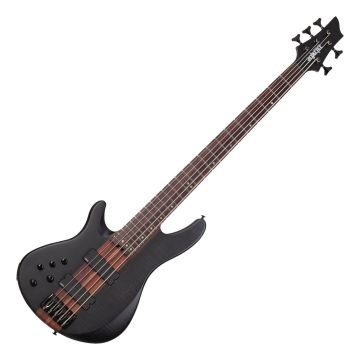 Schecter CB-5 Charles Berthoud Lefty Bass See Thru Black Satin sku number SCHECTER2874