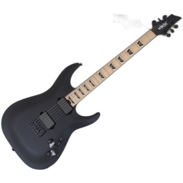 Schecter C-1 SLS Custom Electric Guitar Satin Black B-Stock sku number SCHECTER1382-B