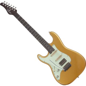 Schecter Nick Johnston Traditional HSS 10th Anniversary LH guitar Atomic Saffron sku number SCHECTER1157
