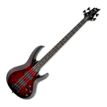 ESP LTD B-204DX Bass in Red Burst sku number LB204DXREDB