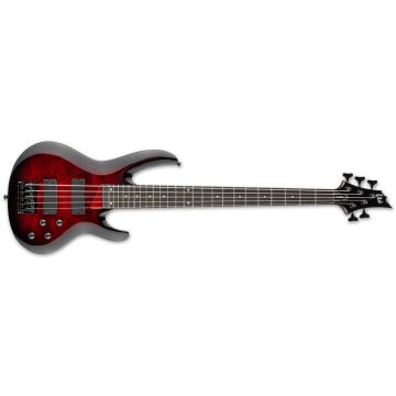 ESP LTD B-205DX Bass in Red Burst sku number LB205DXREDB