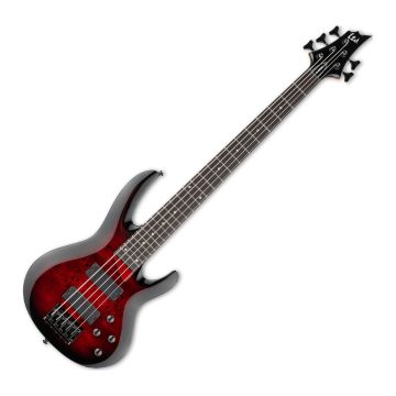 ESP LTD B-205DX Bass in Red Burst sku number LB205DXREDB