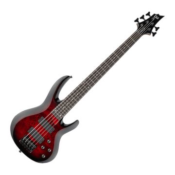 ESP LTD B-205DX RED BURST guitar sku number LB205DXREDB
