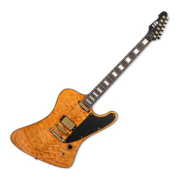ESP LTD CS-II Electric Guitar in Vintage Natural sku number LCSIIQMVN