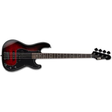 ESP LTD Surveyor-204DX Electric Guitar in Red Burst sku number LSURV204DXREDB