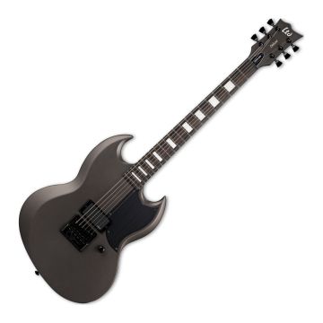 ESP LTD Viper-1001 EverTune Electric Guitar in Charcoal Metallic Satin sku number LVIPER1001ETCHMS