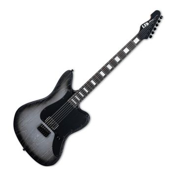 ESP LTD XJ-1 HT Baritone Electric Guitar in Silver Blast sku number LXJ1BHTSBLAST
