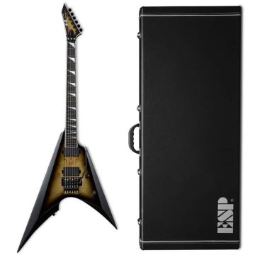 ESP Arrow Left-Handed Electric Guitar in Black/Andromeda sku number EARROWBLKANDLH