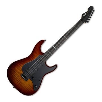 ESP E-II SN-III HT Electric Guitar in Tiger Eye Sunburst sku number EIISN3HTFMTESB