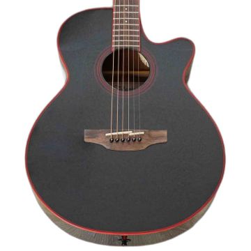 Takamine GF49CE LH CB acoustic in Gf49ce Cb Fx Cutaway -, Spruce Top, Cosmic Black Sparkle sku number TAKGF49CELHCB