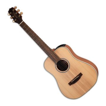 Takamine GP3HSE Left-Handed Acoustic-Electric Guitar in Satin Natural sku number TAKGP3HSELHNS