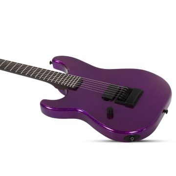 Schecter Danskimo-6 LH guitar in Danskimo-6 Left Handed Purple Sparkle sku number SCHECTER2290