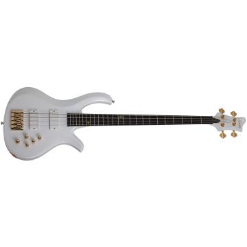 Schecter FreeZesicle-4 guitar in - Metallic White (mwht) sku number SCHECTER2301