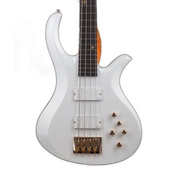 Schecter FreeZesicle-4 guitar in - Metallic White (mwht) sku number SCHECTER2301