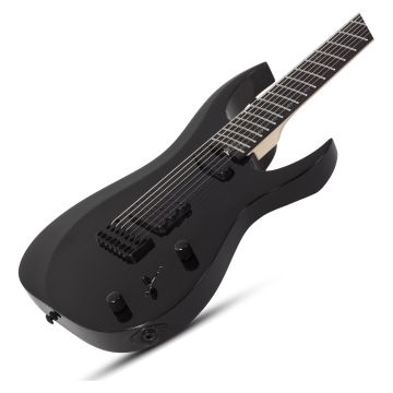 Schecter Sunset-7 Triad guitar in - Ebony - Gloss Black - 7-string sku number SCHECTER2575