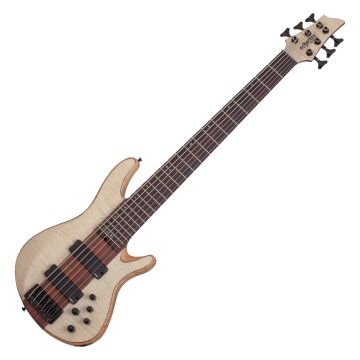 Schecter Charles Berthoud CB-6 bass in Natural Satin