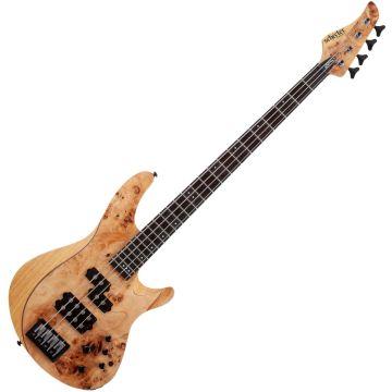 Schecter Reaper-4 bass in Natural Satin sku number SCHECTER2928