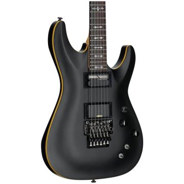 Schecter Demon-6 FR-S guitar in , Aged Black Satin sku number SCHECTER3669
