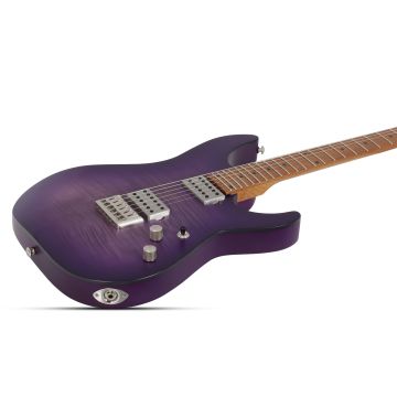 Schecter C-1 Standard Plus guitar in Double Cutaway , Purple Burst sku number SCHECTER3935