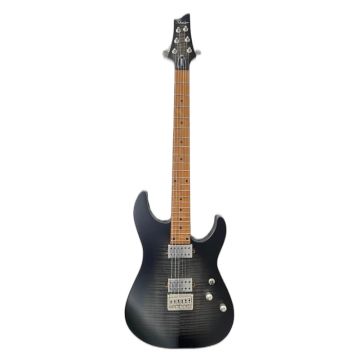 Schecter C-1 Standard Plus guitar in Double Cutaway , Black Burst sku number SCHECTER3936