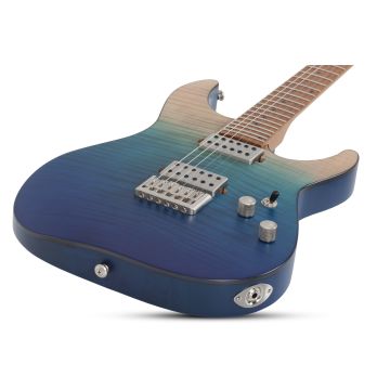 Schecter C-1 Standard Plus guitar in Double Cutaway , Blue Fade sku number SCHECTER3937