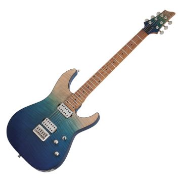 Schecter C-1 Standard Plus guitar in Double Cutaway , Blue Fade sku number SCHECTER3937
