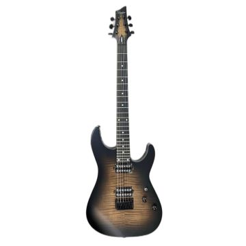 Schecter C-1 Standard Plus (Ebony) guitar in C-1 Standard Plus Double Cutaway , Ember Burst sku number SCHECTER3938