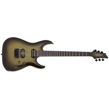 Schecter C-1 50th Anniversary guitar in Double Cutaway , Gold Burst sku number SCHECTER4135