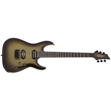 Schecter C-1 50th Anniversary guitar in 50th Gold Burst sku number SCHECTER4135