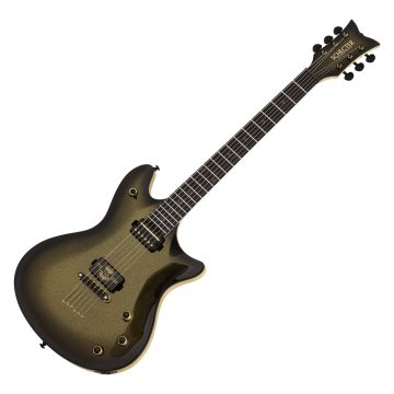 Schecter Tempest 50th Anniversary guitar in Gold Burst sku number SCHECTER4136