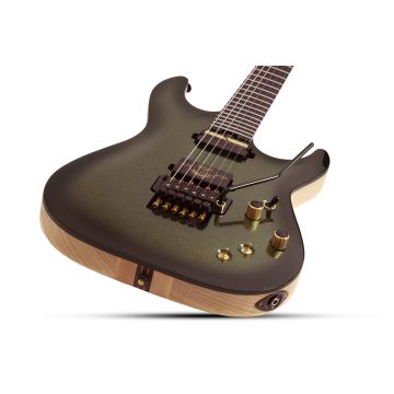 Schecter C-1 FR-S 50th Anniversary guitar in Gold Burst sku number SCHECTER4137