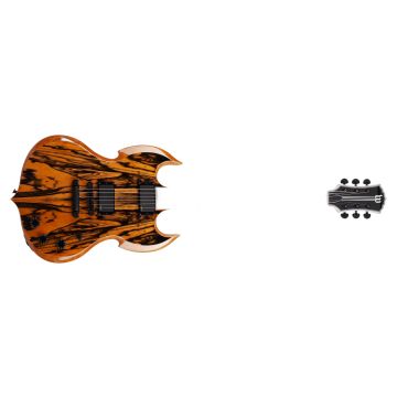 Schecter Barbarian Pale Moon Ebony guitar in Gloss Natural sku number SCHECTER4587