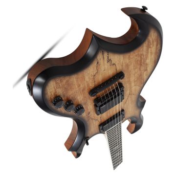 Schecter Wrathmaker guitar in Spalted Maple With Black Burst sku number SCHECTER4589