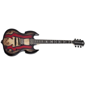 Wylde Audio Blood River Burl Barbarian Special Edition Guitar